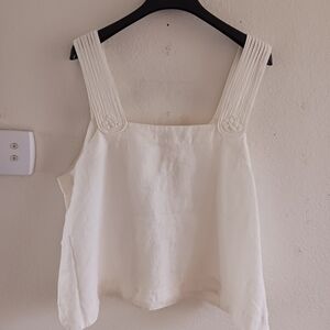 JOIE Linen‎ Paisley Sleeveless Top